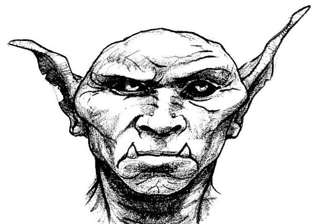 Tête de Gobelin, face