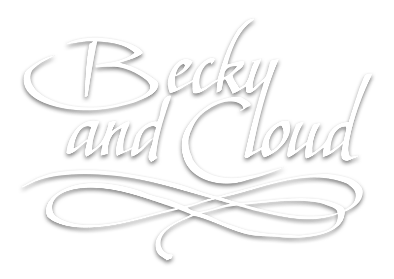Becky and Cloud : calligraphie