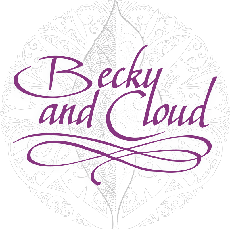 Becky and Cloud : logo sur fond transparent