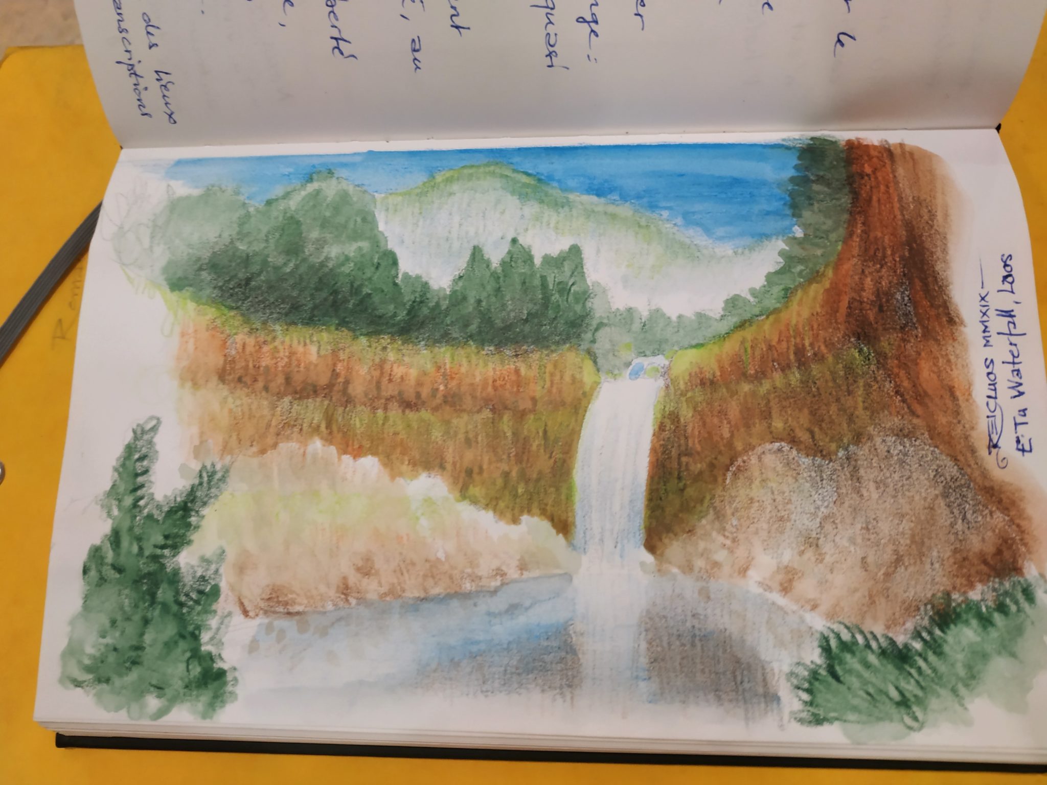 Carnet de vadrouille 2019 : E-Tu Waterfalls / Cascade de Itou (Laos)
